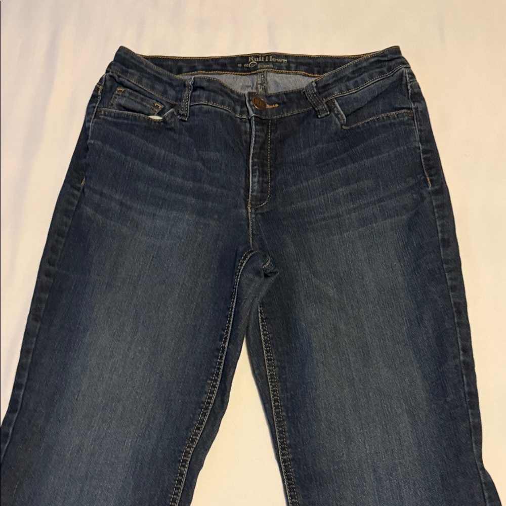 Ruff Hewn Women’s Mid-Dark Blue Bootcut Jeans